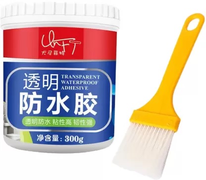 Transparent Waterproof Glue with Brush